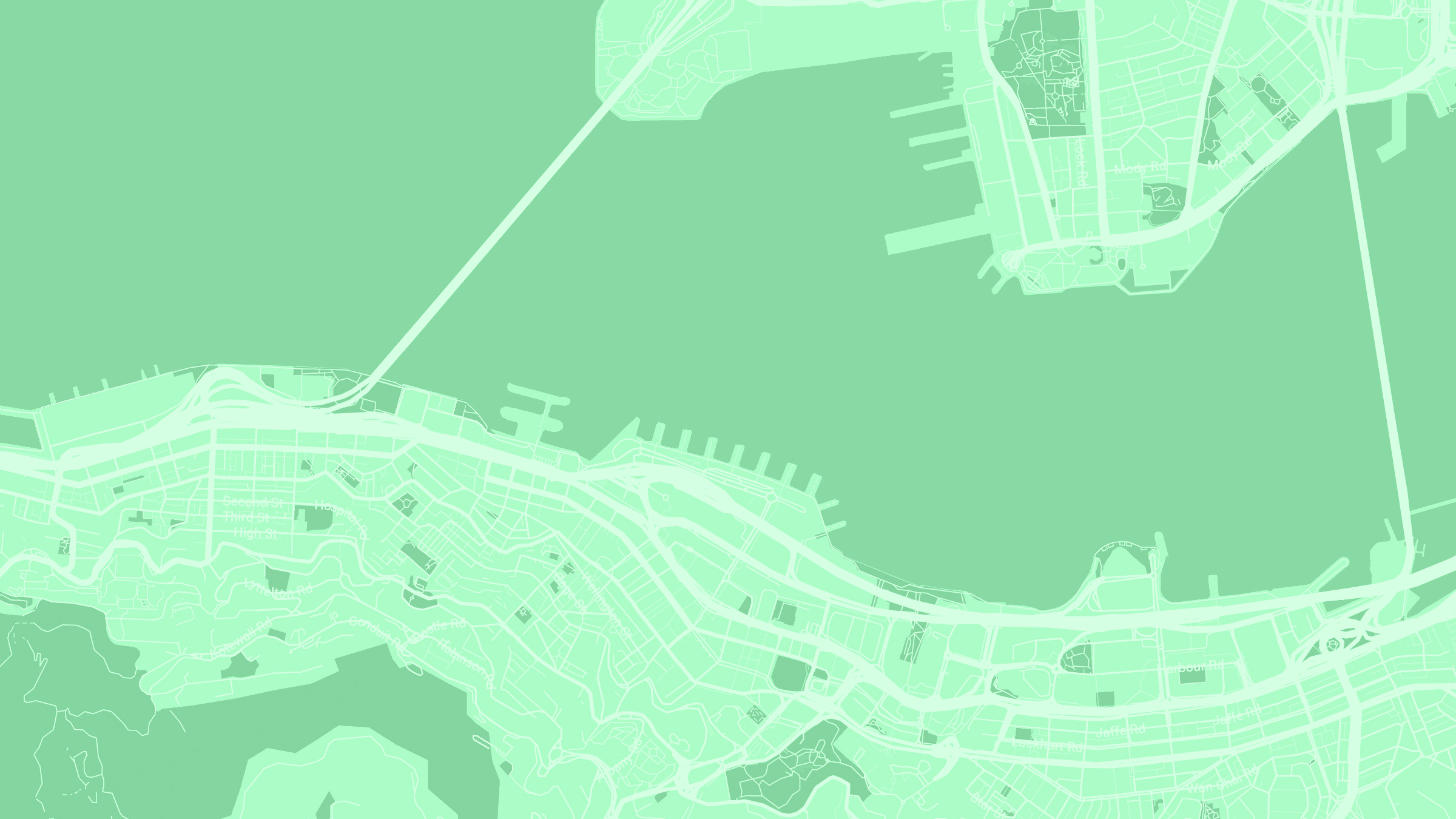 Hong Kong hotel map